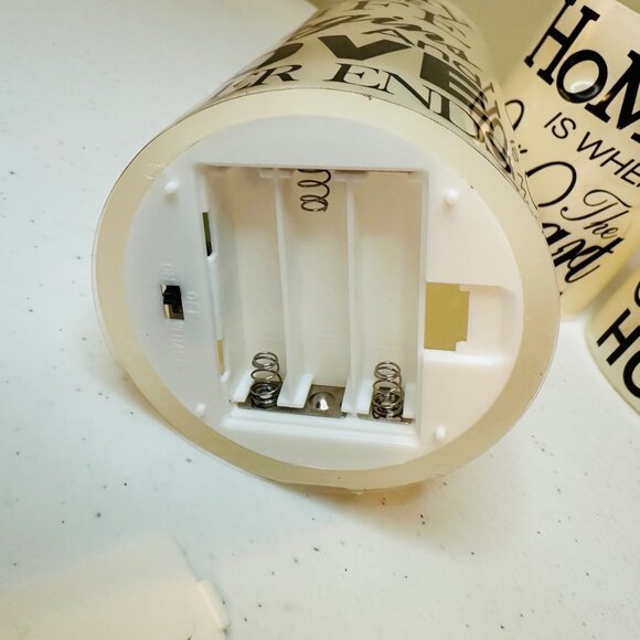 LED flameless candles with timer Auto Off Flickers and Glows 3 pack Home Decor - Picture 6 of 13